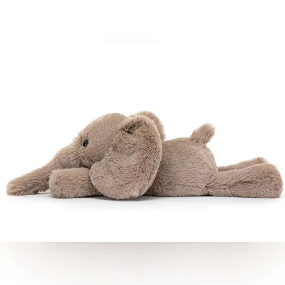 Jellycat Smudge Tiny Elephant 2.0x2.4x5.1" Soft & Plush BNWT Authentic - Picture 6 of 10